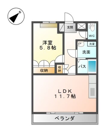 間取図 ルミナスハイム