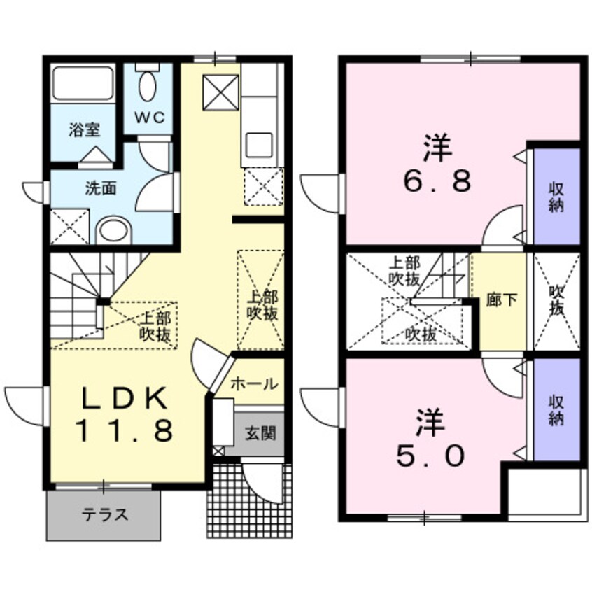 間取図 ヴァルト明日美