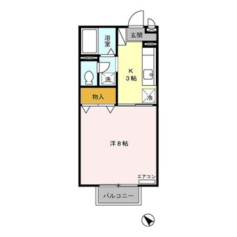 間取図 シティーヒル医大前