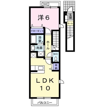 間取図 ペルル　Ⅲ