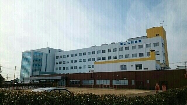 新上三川病院まで1300m ペルル　Ⅲ