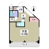 アルバスクエア 1Kの間取り