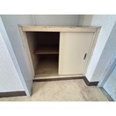 脱衣スペースもあります アルバスクエア