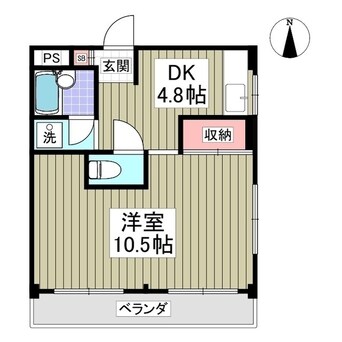 間取図 アルバスクエア