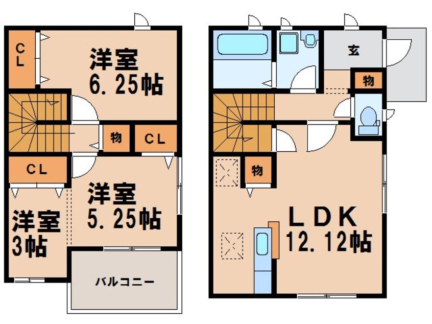 間取図 グランドソレーユ