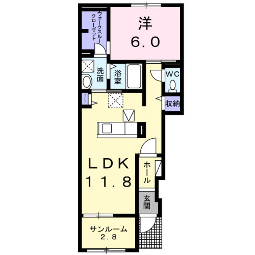 間取図 さくら