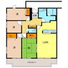 ダイアパレス自治医大4番館 3LDK+Sの間取り