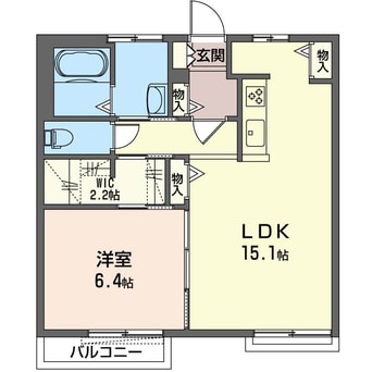 間取図 ハイツエンデュランスＢ