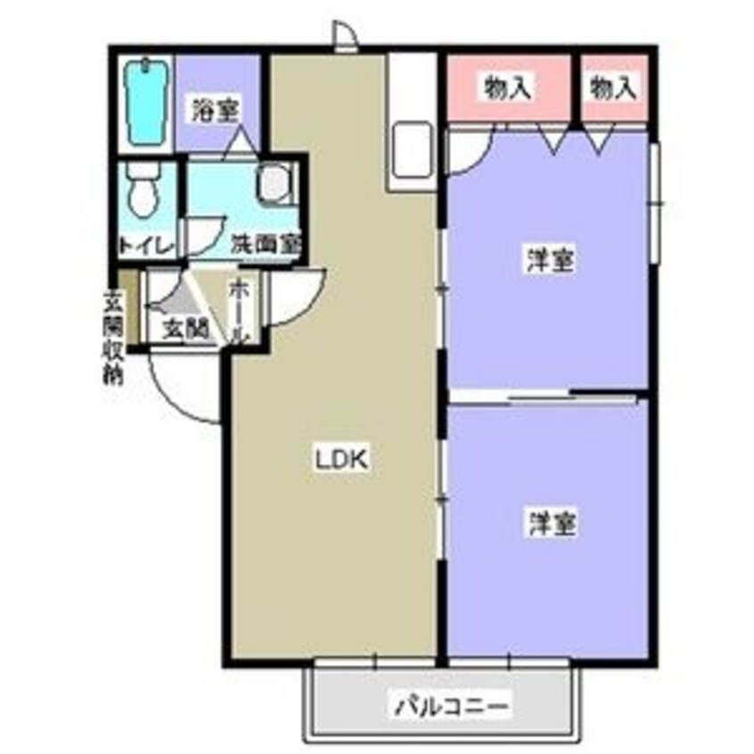 間取図 パークサイドウエノ
