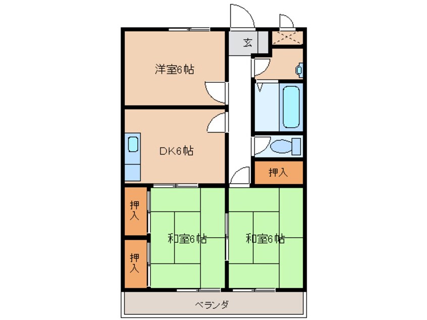 間取図 エスポアール