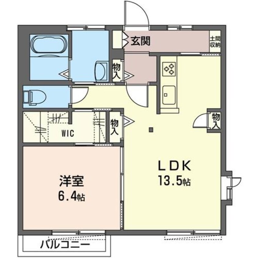 間取図 ハイツエンデュランスＢ