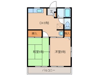 間取図 サンライズA