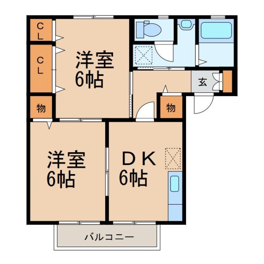間取図 メープルハウス