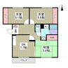 ガーデンムツミB 3DKの間取り