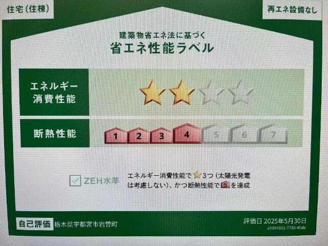 省エネ性能ラベル 仮）スターテラスⅡ多功