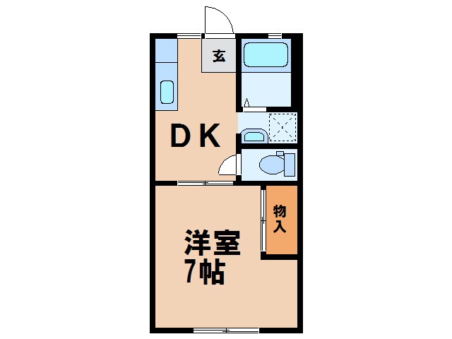 間取り図 スカイハイツⅡ