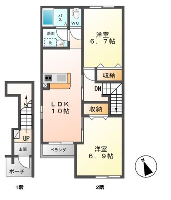 間取図 コンフォール