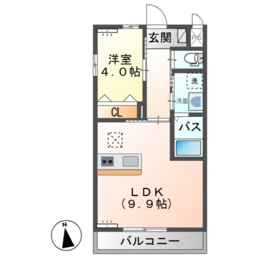 間取図 ア・ディーゴ