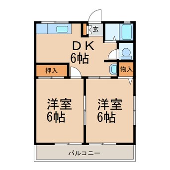 間取図 プランタン　A