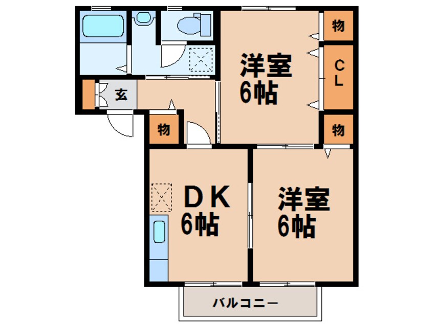 間取図 メープルハウス