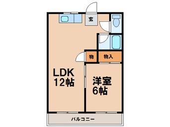 間取図 ラビットハウス