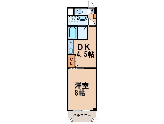 間取り図 サンロード岡本