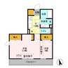 モリ ロワイヤル ２ｎｄ 2Kの間取り