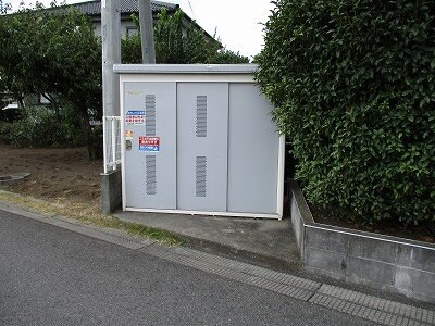 入居者様専用ゴミ庫です。 レオパレスルーチェ