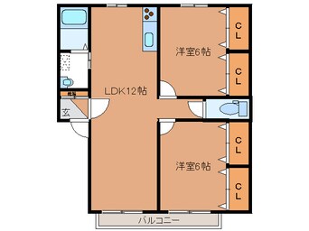 間取図 グランシャリオ