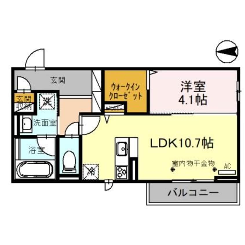 間取図 D-SOUTH