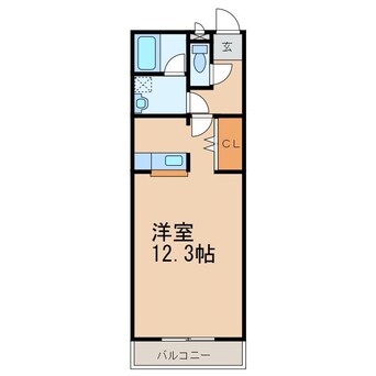 間取図 ボヌール・メゾン