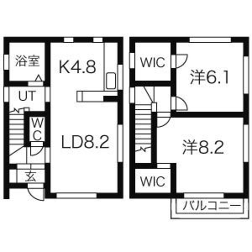 間取図 なでしこ