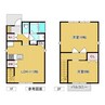 南高砂町戸建 2LDK+Sの間取り