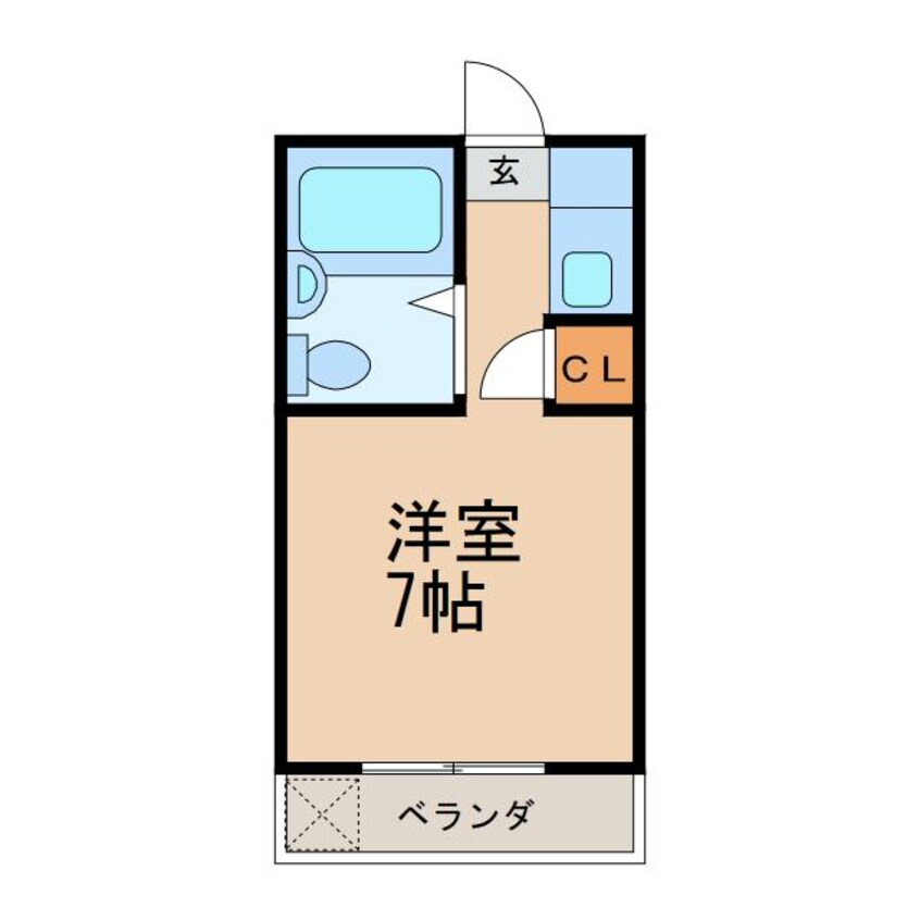 間取図 メゾン１５