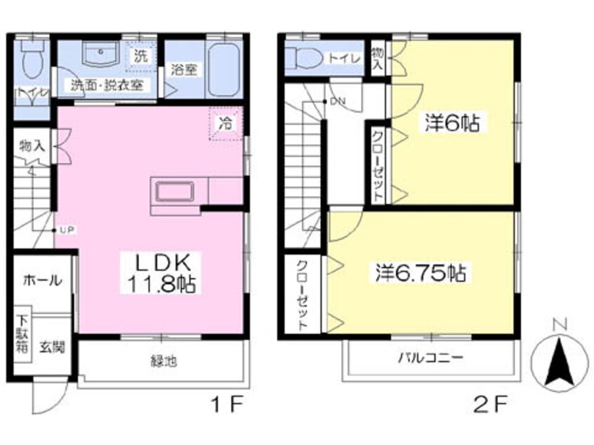 間取図 フレアージュＳｉｗｏｎＣ