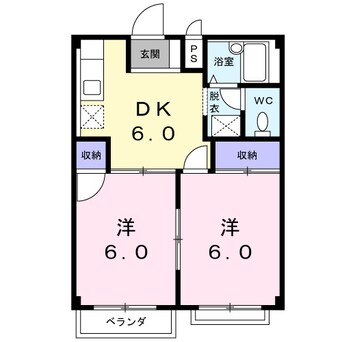 間取図 グリーンハイツ