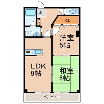 間取図 カーサアリーナ