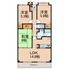 自治医大アーバンコンフォート 3LDKの間取り
