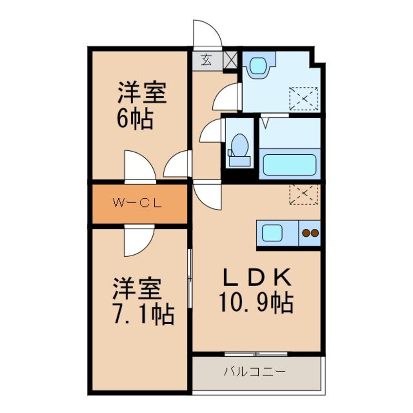 間取図 グランシティ