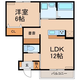 間取図 ソレイユⅢ