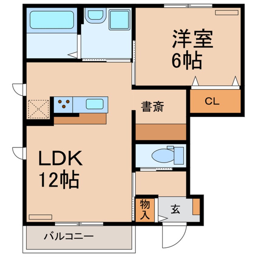 間取図 ソレイユⅢ