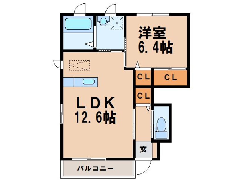 間取図 サンイーストクレセオ