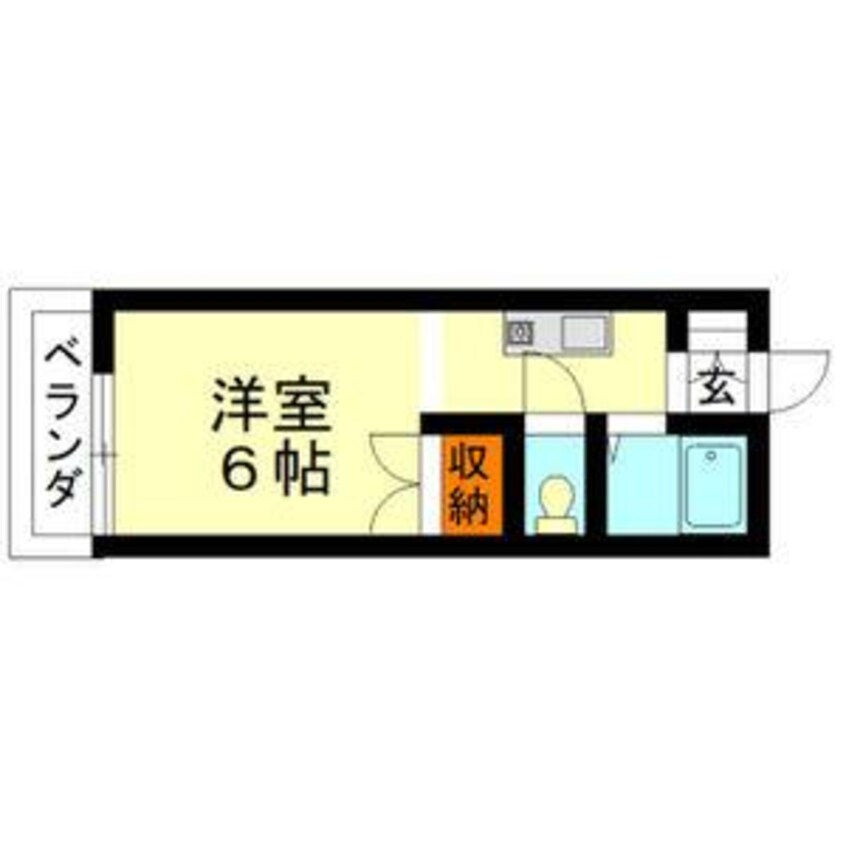 間取図 朝日ハイツ