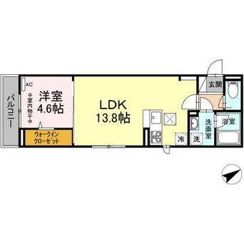 間取図 Front of Koganei Station