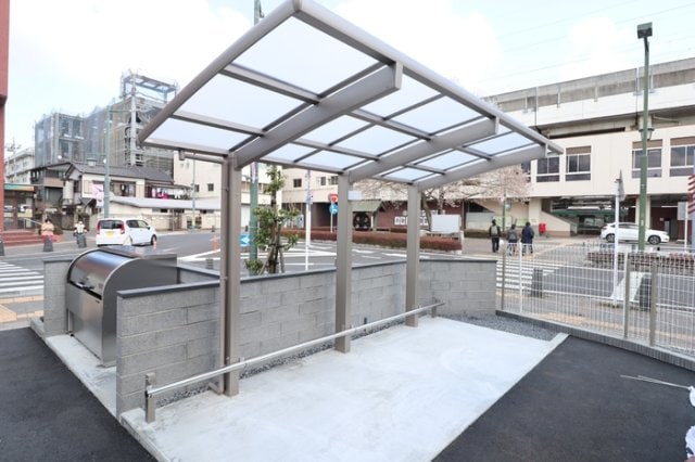 駐輪場 Front of Koganei Station