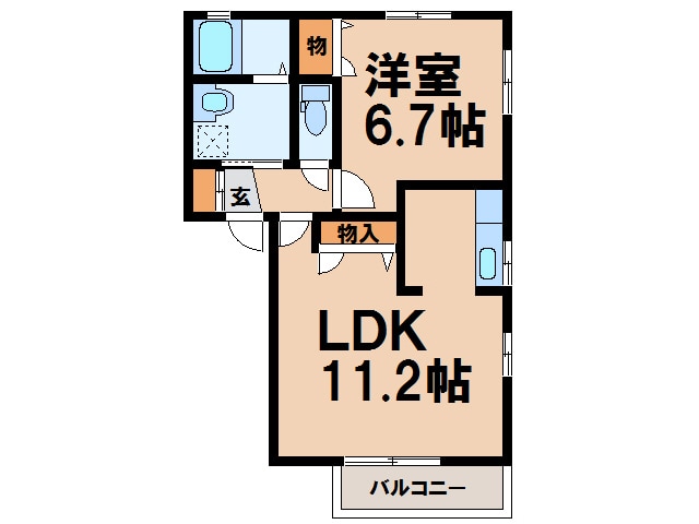 間取り図 シャトーYOKOTA