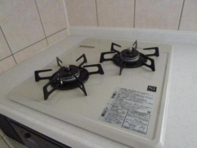 ２口ガスコンロ プラシード