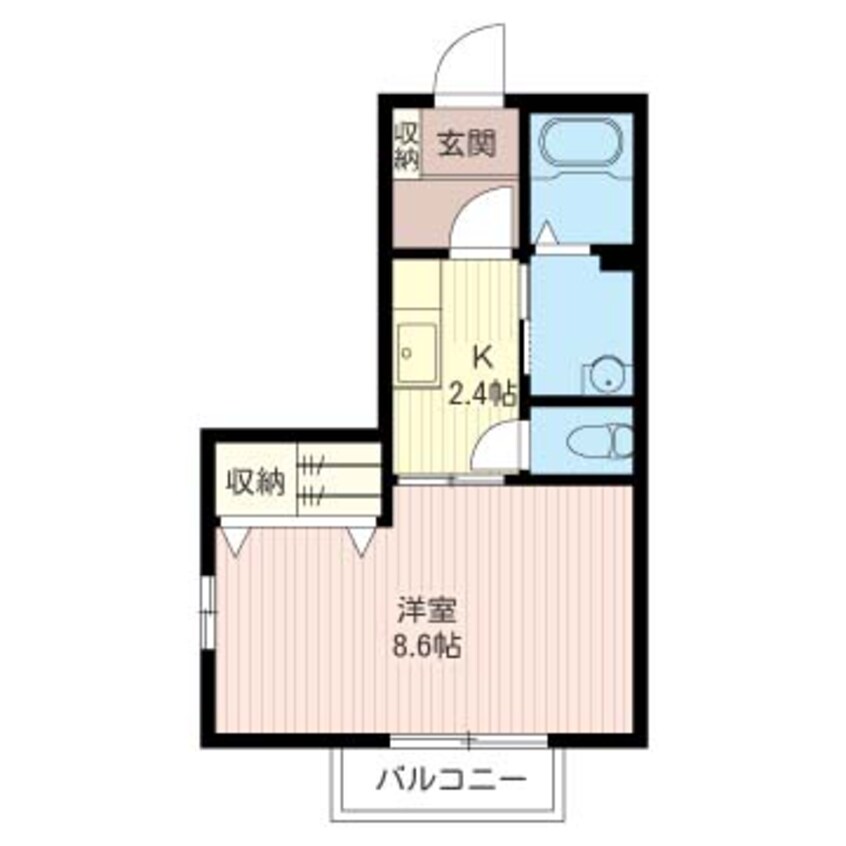 間取図 グラバーティハイツしらさぎ