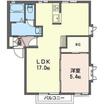 間取図 コーポ　リリーフ　A