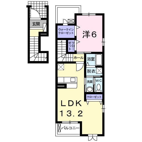 間取り図 ブライト・パ－ク東雲